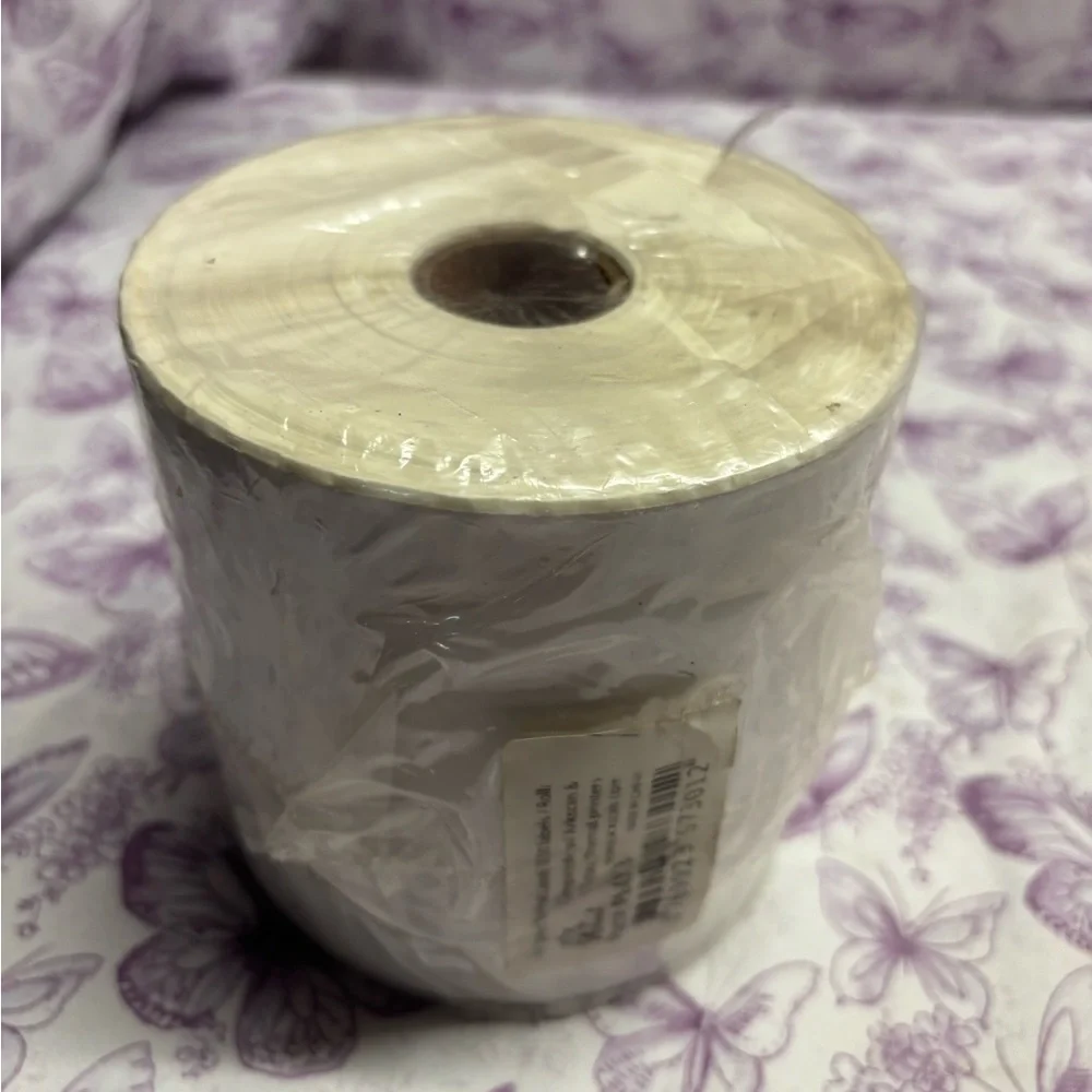 📍White Thermal Label Paper Roll